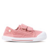 Sabatilles lona Igor roses canvas v amb doble velcro barefoot