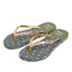 Chanclas Pepe Jeans rake wing doradas con flores - Querol online