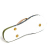 Chanclas Pepe Jeans rake wing doradas con flores