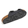 Sandalias Pepe Jeans double velour negras estilo bio
