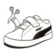 Sabatilles esport Puma rickie classic white amb metallic pink - Querol online