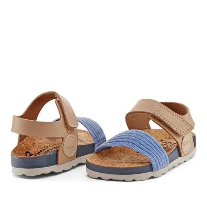 sandàlies Duuo candy blaves amb detalls beix - Querol online