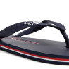Chanclas Pepe Jeans bay beach azul marino con detalles rojos