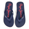 Chanclas Pepe Jeans bay beach azul marino con detalles rojos