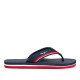 Chanclas Pepe Jeans west boat azul marino con detalles rojos - Querol online