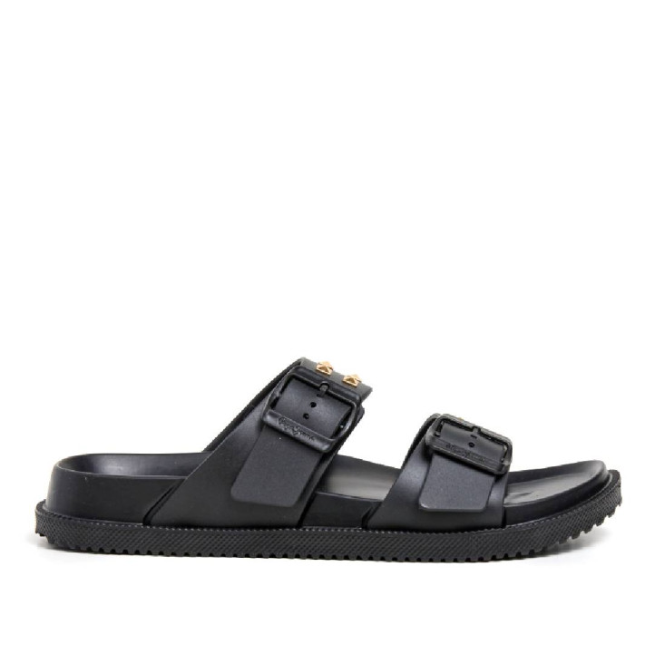 Chanclas Pepe Jeans ocean studs negras con tachuelas - Querol online