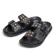Xancles Pepe Jeans ocean studs negres amb tatxes - Querol online