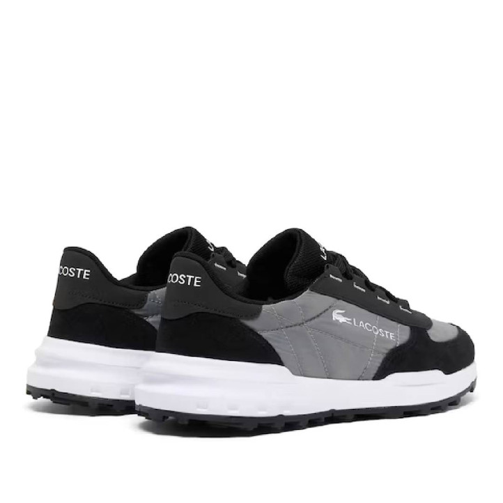 Zapatillas deportivas Lacoste elite active evo negras y blancas - Querol online