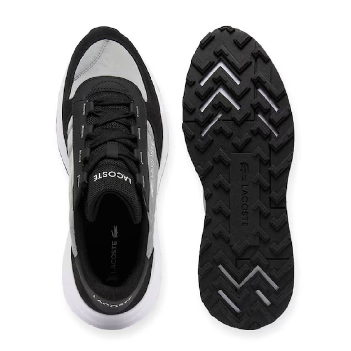 Zapatillas deportivas Lacoste elite active evo negras y blancas - Querol online