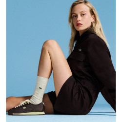 Zapatillas urban Lacoste club-low dark brown con dark gum - Querol online