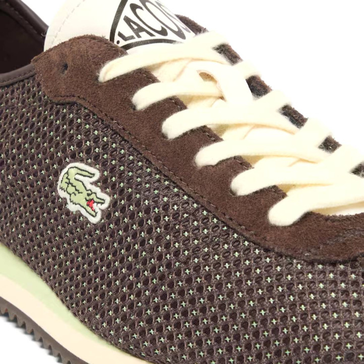 Zapatillas urban Lacoste club-low dark brown con dark gum - Querol online