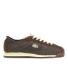 Sabatilles urban Lacoste club-low dark brown amb dark gum