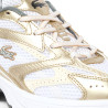 Zapatillas urban Lacoste neo shot white con gold mujer