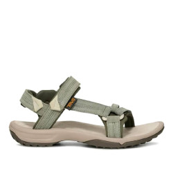 Sandalias planas Teva terra fi lite suede seagrass - Querol online