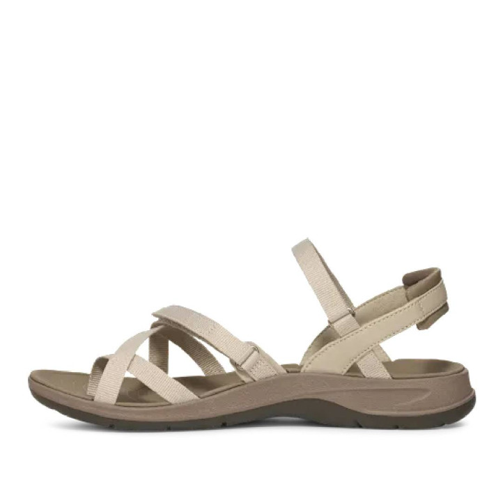 Sandalias planas Teva terratraveler slingback oyster - Querol online