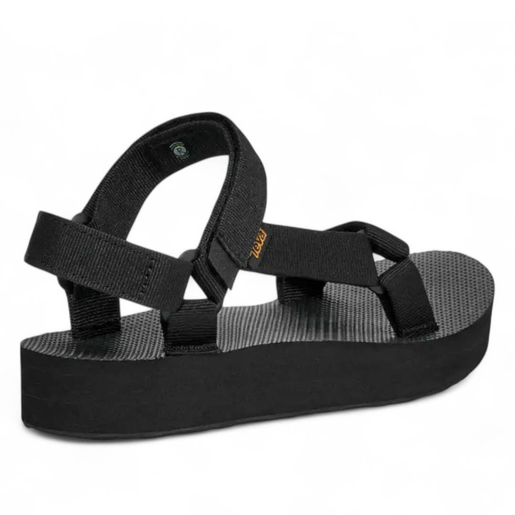 Sandalias plataformas Teva midform universal black mujer - Querol online