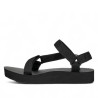 Sandalias plataformas Teva midform universal black mujer