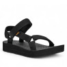 Sandalias plataformas Teva midform universal black mujer