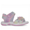 sandalias Chicco fecola multicolor con glitter y flores