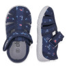 sandàlies Chicco templar blaus amb dibuixos de vaixells
