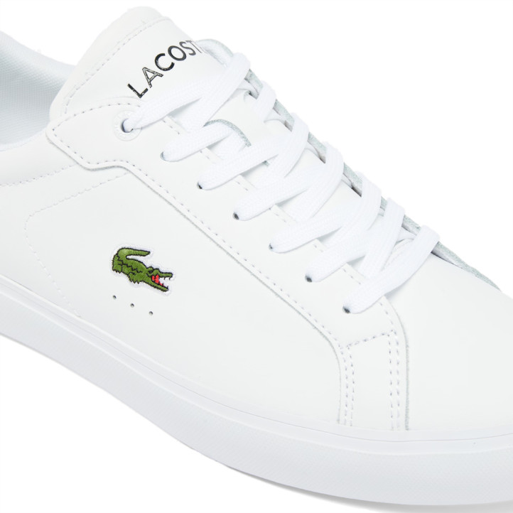 Sabatilles esportives Lacoste powercourt white amb dark green - Querol online