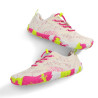 Zapatillas deportivas Saguaro smart II blancas con rosa y lima barefoot
