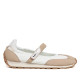 Bailarinas Pepe Jeans jane soft blancas y beige estilo mercedita - Querol online
