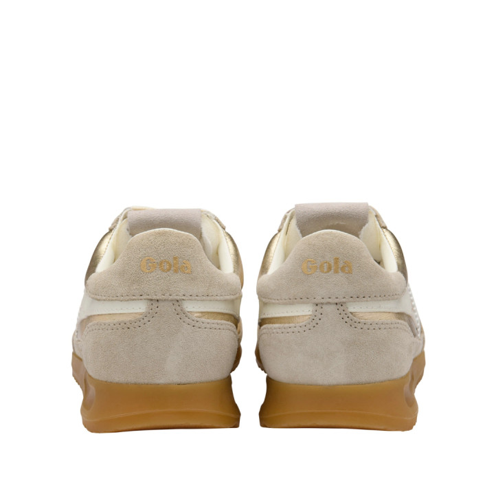 Zapatillas urban Gola firefly metallic silver con off white mujer - Querol online