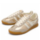 Zapatillas urban Gola firefly metallic silver con off white mujer - Querol online