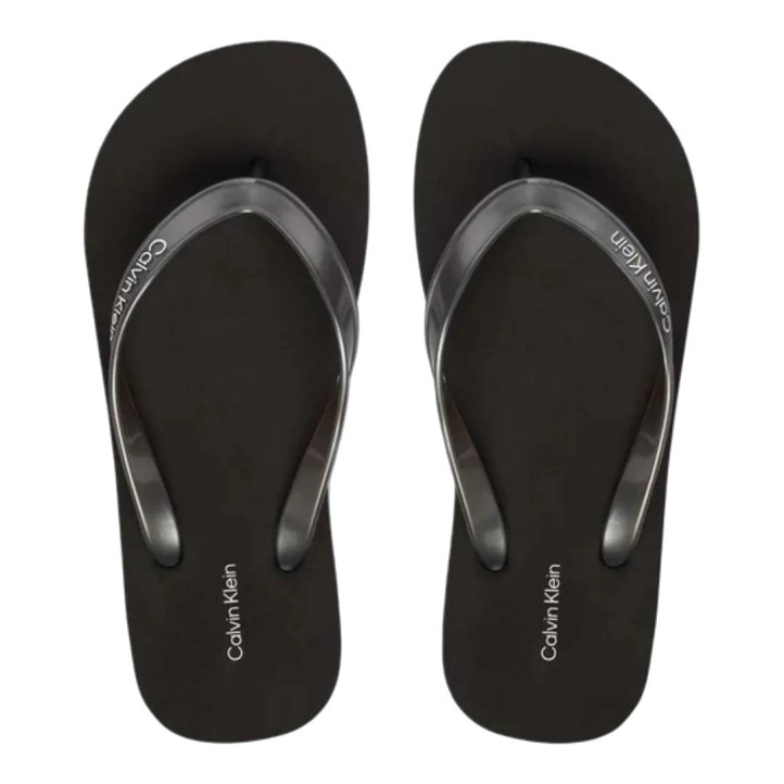 Chanclas Calvin Klein triple black de dedo - Querol online