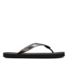 Chanclas Calvin Klein triple black de dedo