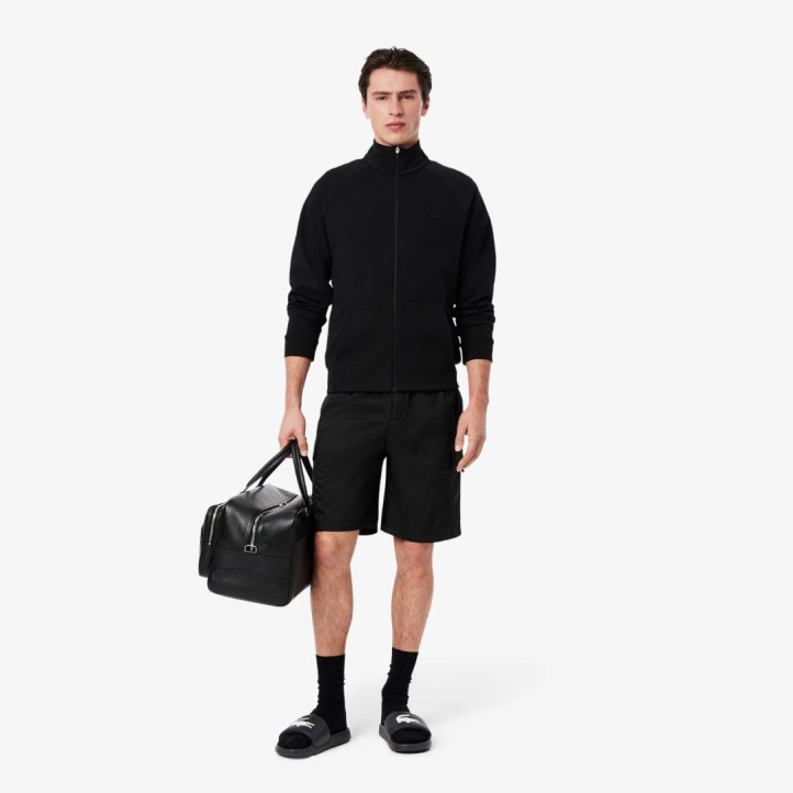 Chanclas Lacoste serve negras de pala - Querol online