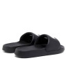 Chanclas Lacoste serve negras de pala