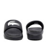 Chanclas Lacoste serve negras de pala