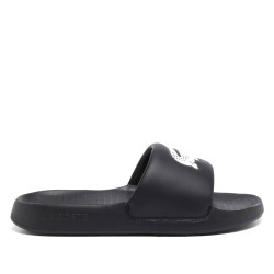 Chanclas Lacoste serve negras de pala - Querol online