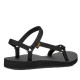 Sandalias planas Teva original universal slim black - Querol online