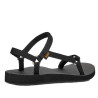 Sandalias planas Teva original universal slim black