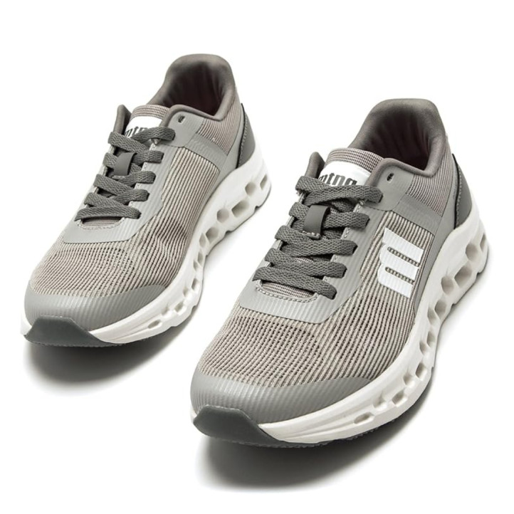 Zapatillas deportivas Mustang game gris tejido técnico - Querol online