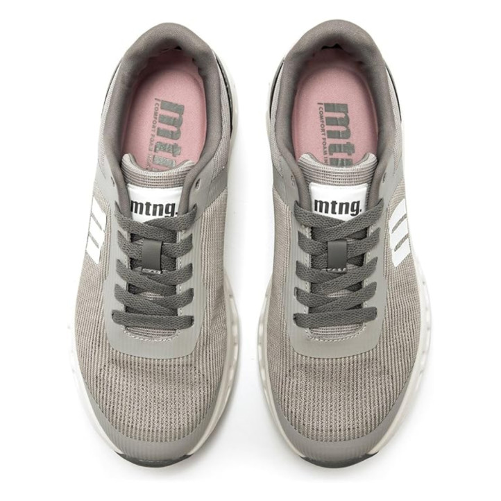 Zapatillas deportivas Mustang game gris tejido técnico - Querol online