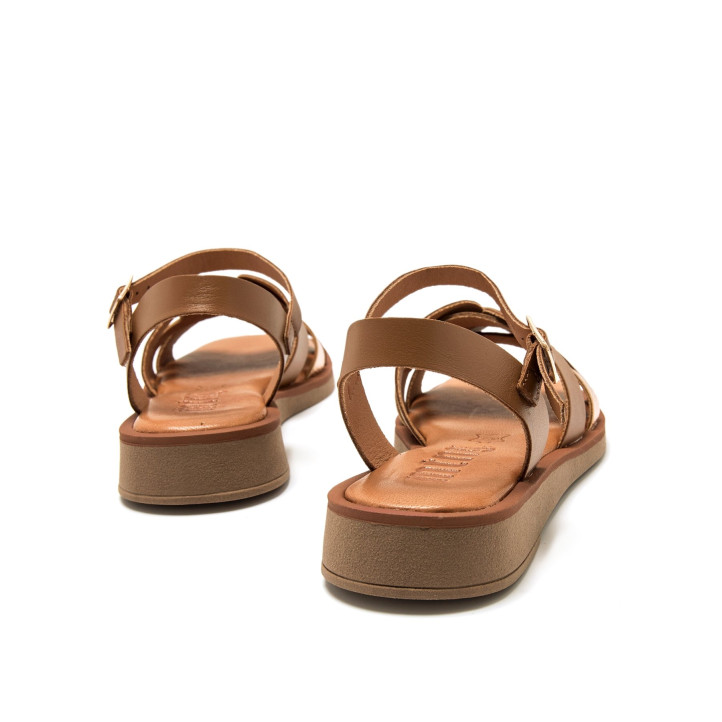 SANDALIAS DE MUJER MUSTANG COLETTE MARRON 56402 62716 - Querol online