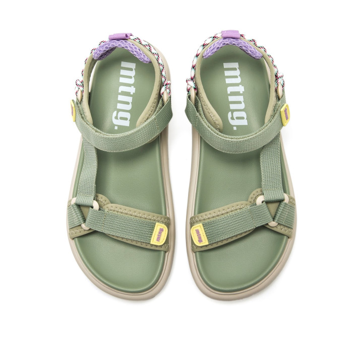 SANDALIAS DE MUJER MUSTANG SUNNY VERDE 60001 62751 - Querol online