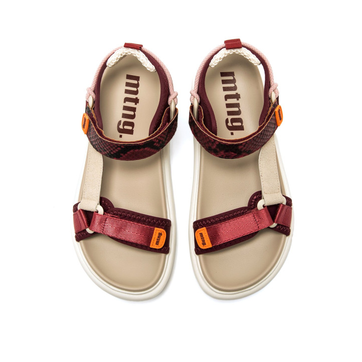 SANDALIAS DE MUJER MUSTANG SUNNY ROJO 60001 62753 - Querol online