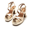 SANDALIAS DE MUJER MUSTANG BRITT ORO 56649 62206