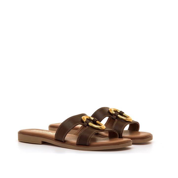 SANDALIAS DE MUJER MUSTANG ALYSA MARRON 55635 62674 - Querol online