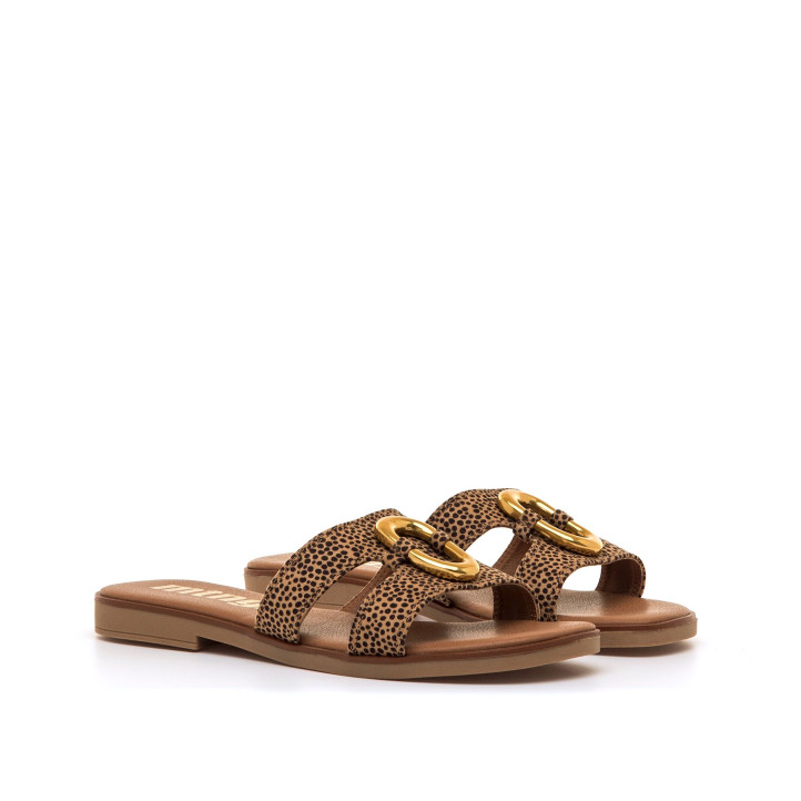 SANDALIAS DE MUJER MUSTANG ALYSA MARRON 55635 62675 - Querol online
