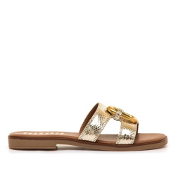 SANDALIAS DE MUJER MUSTANG ALYSA ORO 55635 62673 - Querol online