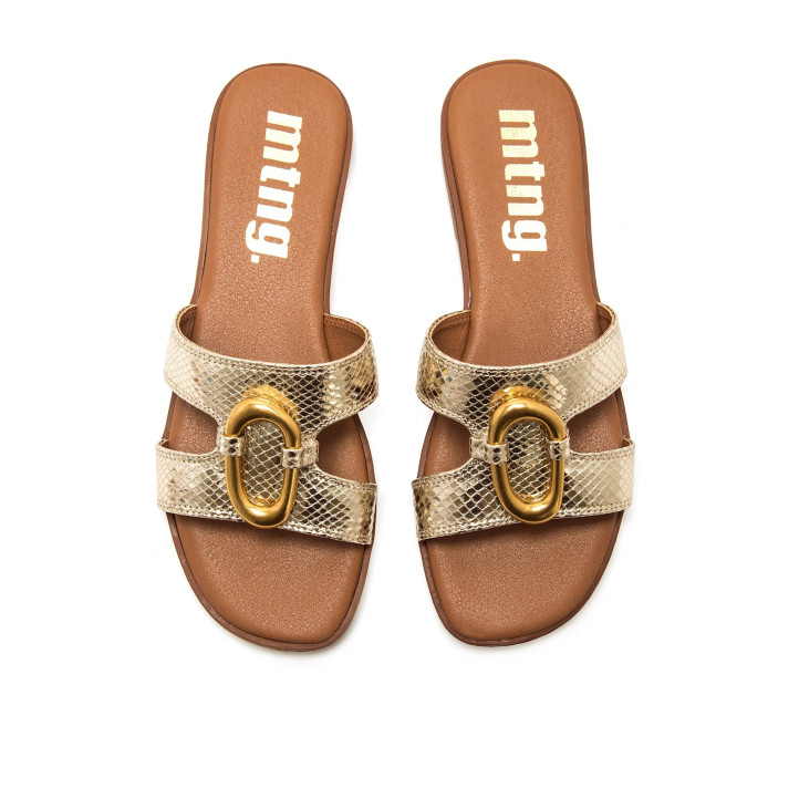 SANDALIAS DE MUJER MUSTANG ALYSA ORO 55635 62673 - Querol online