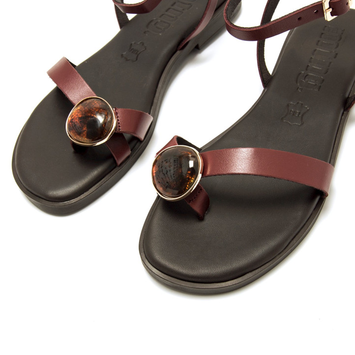 SANDALIAS DE MUJER MUSTANG ALYSA ROJO 55931 62706 - Querol online