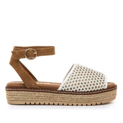 SANDALIAS DE MUJER MUSTANG AMELIE BLANCO 59617 62745 - Querol online