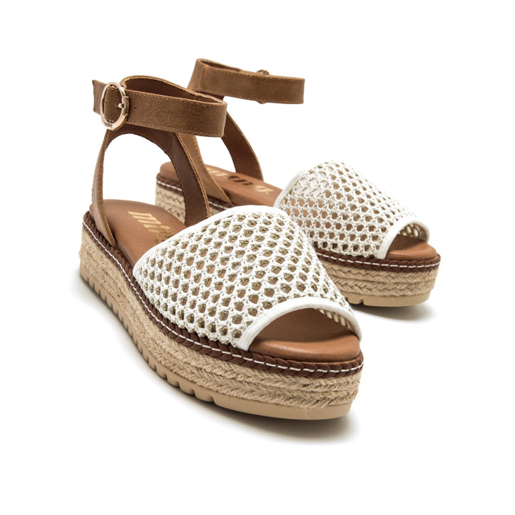 SANDALIAS DE MUJER MUSTANG AMELIE BLANCO 59617 62745 - Querol online